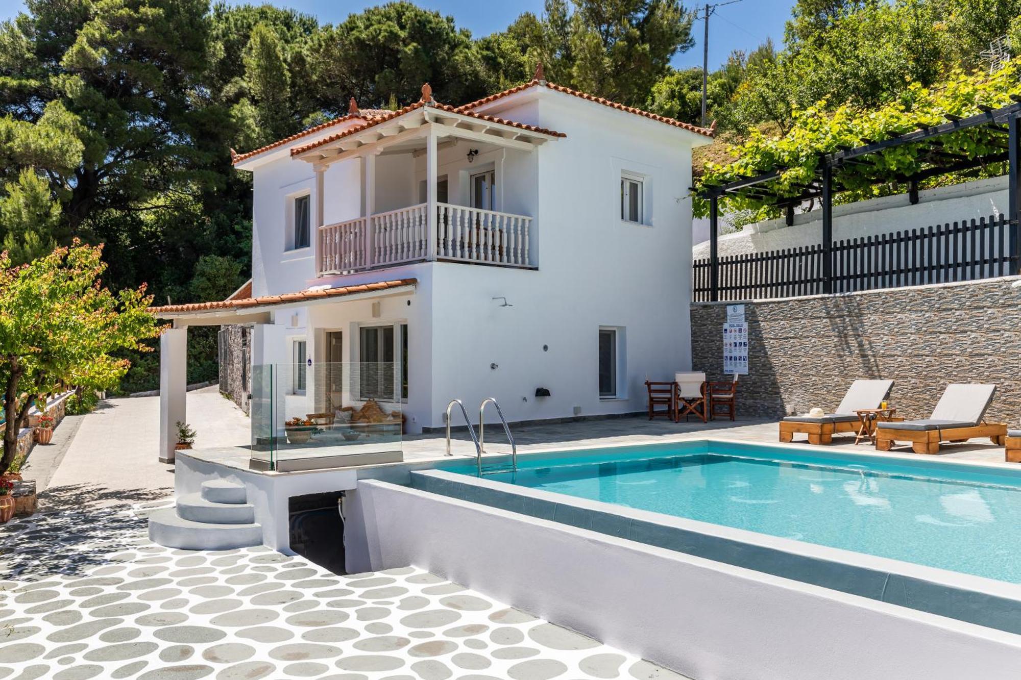 Liagka Villa Skopelos Town Quarto foto